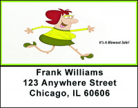 The Shopper Address Labels | LBBAD-77