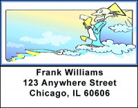 Heavenly Greeting Address Labels | LBBAD-79