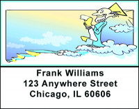 Heavenly Greeting Address Labels | LBBAD-79