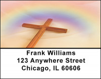 Crosses And Rainbows Address Labels | LBBAD-85