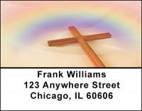 Crosses And Rainbows Address Labels | LBBAD-85