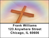 Crosses And Rainbows Address Labels | LBBAD-85