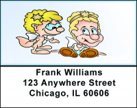 Little Angels Address Labels | LBBAD-86