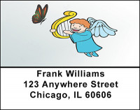 Musical Angels Address Labels | LBBAD-95