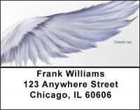 Angels Wings Address Labels | LBBAD-96
