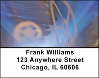 Sci Fi Composition Address Labels | LBBAD-97