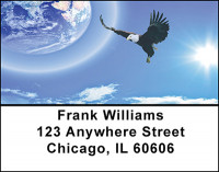 A Free World Address Labels | LBBAE-36