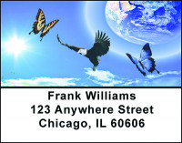 Live The Moment Address Labels | LBBAE-37