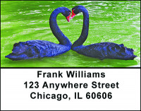 Black Swan Beauty Address Labels | LBBAE-42