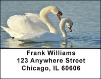 Swan Tranquility Address Labels | LBBAE-43