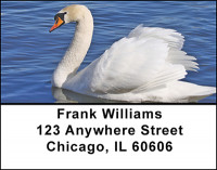 Swan Tranquility Address Labels | LBBAE-43