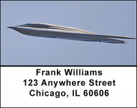 Stealth Bomber Address Labels | LBBAE-48