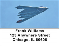 Stealth Bomber Address Labels | LBBAE-48