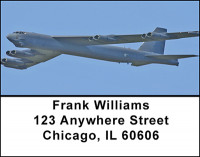 Buff-52 Bomber Address Labels | LBBAE-49