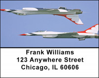 Air Force Demo Team Address Labels | LBBAE-55