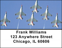 Air Force Demo Team Address Labels | LBBAE-55
