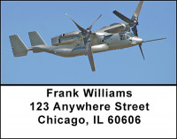 Helicopters On Watch Address Labels | LBBAE-57