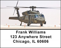 Helicopters On Watch Address Labels | LBBAE-57