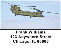 Helicopters In Vietnam Address Labels | LBBAE-58