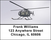 Helicopters In Vietnam Address Labels | LBBAE-58