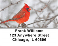 Cardinals With Character Address Labels | LBBAE-68