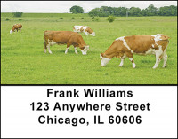 Crazy For Cows Address Labels | LBBAE-75
