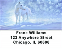 Animals In Winter Address Labels | LBBAE-78