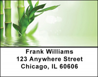 Bamboo on Water Address Labels | LBBAE-99