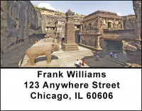 Hindu Architecture Address Labels | LBBAF-06
