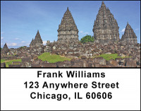 Hindu Architecture Address Labels | LBBAF-06