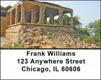 Hindu Architecture Address Labels | LBBAF-06
