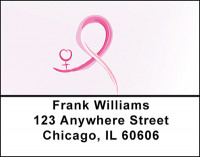 Fight Breast Cancer Address Labels | LBBAF-11