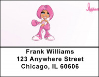 Breast Cancer Survivor Address Labels | LBBAF-14