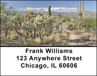 Cactus In The Desert Address Labels | LBBAF-19