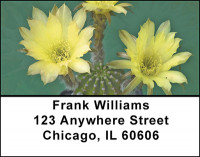 Cactus Desert Flowers Address Labels | LBBAF-20