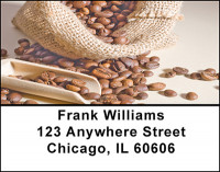 Coffee Time Address Labels | LBBAF-31