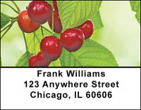 Cherries On The Vine Address Labels | LBBAF-35