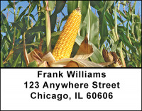 Corn Farming Address Labels | LBBAF-37