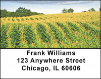 Corn Farming Address Labels | LBBAF-37