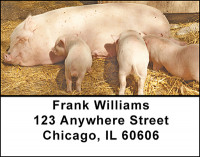 This Little Piggy Address Labels | LBBAF-46