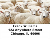 Sheep In The Field Address Labels | LBBAF-52
