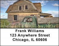 Vintage Trucks Address Labels | LBBAF-65