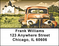 Vintage Trucks Address Labels | LBBAF-65