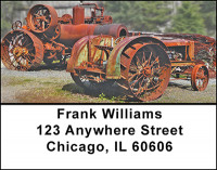 Vintage Tractors Address Labels | LBBAF-66