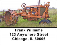 Vintage Tractors Address Labels | LBBAF-66