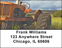 Vintage Tractors Address Labels | LBBAF-66