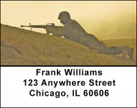 Soldiers On Guard Address Labels | LBBAF-68