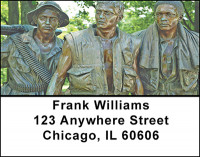 Vietnam War Memorials Address Labels | LBBAF-71