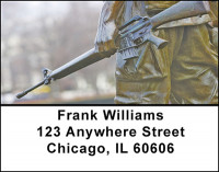 Vietnam War Memorials Address Labels | LBBAF-71
