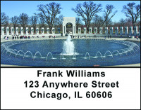 WWII Memorial Address Labels | LBBAF-79